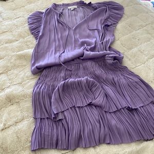 Current air lavender dress sz XS